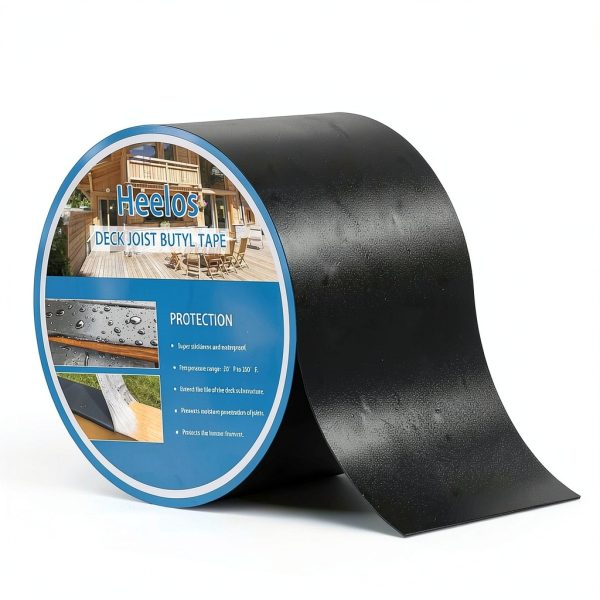 Butyl Joist Deck Tape 4×50 1 Roll Heelos Weather‑Resistant Waterproof-0