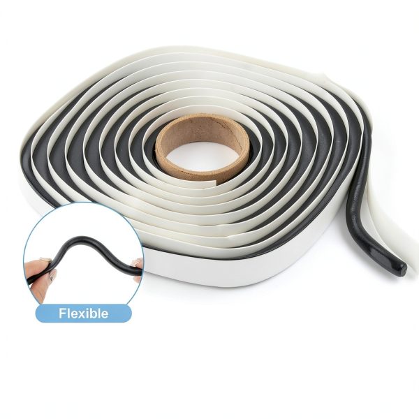 Butyl Sealing Tape 13 Feet 2-Pack - Ideal for Automotive Parts, RV, and Boat Windows, Doors, and Windshield Sealing, Headlight Sealing Putty Tape-5