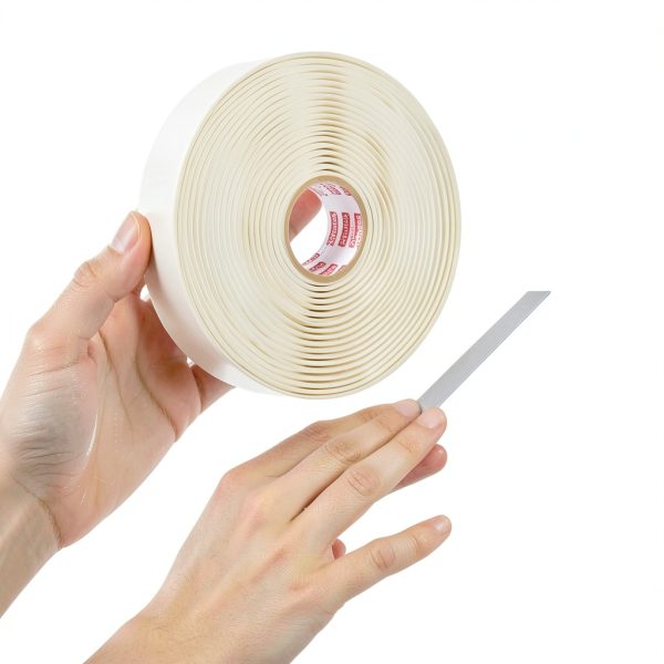 Butyl Tape XFasten White 1/2 in x 30 ft Waterproof Automotive Sealant-6