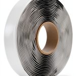 X-Haibei Butyl Seal Tape RV 1/8" X 1" X 30' Black, RV Butyl Rubber Sealant Tape, Leak Proof Putty Tape for RV Repair, Window Sealing, Boat Sealing, Glass and EDPM Rubber Roof Patching-0